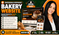 do professional bakery, sweets shop, cafe, catering restaurant webiste