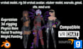 fix vrchat model, rig 3d vrchat avatar, warudo, vtuber model, sfm, gmod, mmd vrm
