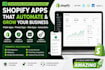 do shopify web app, shopify public app, shopify private app, shopify automation