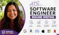 write ats software engineer resume for tech jobs, faang companies
