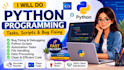 do python programming tasks, scripts, and bug fixing