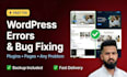 fix wordpress frontend design and layout issues