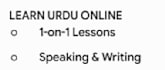 do professional urdu online tuition and language coaching