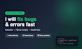 fix bugs and errors in your website or python script