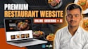 develop a premium restaurant website with online ordering