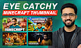 create professional minecraft thumbnail and custom designs
