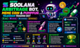 develop a solana arbitrage bot, meme coin and pumpfun telegram trading bot