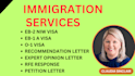 draft an eb2 niw recommendation letter for US immigration