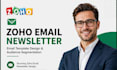 create stunning zoho email newsletter, template and audience segmentation