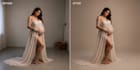 professionally retouch maternity photos