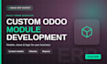 develop a custom odoo module for your business