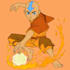 create a stylized 2d character from your description