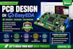 design pcb simulate in proteus and develop arduino firmware