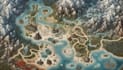 create detailed fantasy cartography game world maps