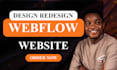 be your webflow expert, design or develop webflow website, figma to webflow