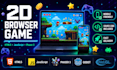build professional HTML5 browser games using javascript and phaser js