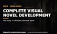develop a complete visual novel game in renpy