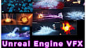 create unreal engine vfx in niagara particle system, unreal engine game vfx