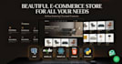 create ecommerce website with shopping cart and online store
