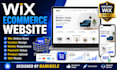 design wix ecommerce website, wix online store and wix website redesign