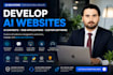 develop ai website, ai chatbot, ai web application, ai custom software developer