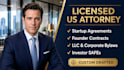 write legally binding founder agreements and shareholder contracts US attorney