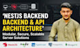 develop a secure backend API using nest js and node js