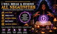 do break and remove all negativities evil eyes, third party, curses, bad karma