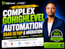 build complex gohighlevel automation, saas setup and migration