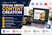 do social media setup optimization and managment