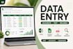 do accurate data entry in excel and google sheets