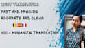 do accurate and precise transltion