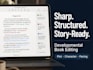 be your developmental book editor for romance and sci fi novels