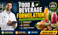 develop food recipe formulation, beverage recipe, and product development