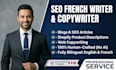 write high quality french SEO product descriptions and blogs