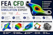fea structural analysis, cfd thermal simulation, stress analysis, 3d modeling