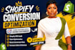 do shopify conversion rate optimization ecommerce cro audit to boost sales