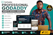design redesign develop godaddy website godaddy website builder