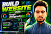 build website using antigravity ai