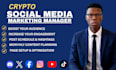 be your crypto social media manager