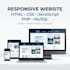 create a responsive website