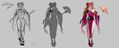character concept art and character design
