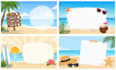 create beach themed social media videos and content