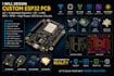 design custom esp32 pcb, iot rf lora nfc rfid and high power led driver circuits