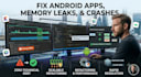 preform enterprise grade root cause analysis for memory leaks and crash errors