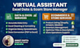 ecommerce store manager and professional data entry expert