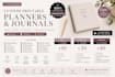 design custom printable planners and journals in canva