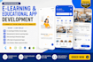 develop e learning app, educational app, kid learning app, online course app
