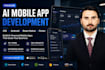 do ai mobile app development, ios app, android app, cross platform app developer