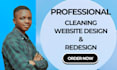 build a cleaning website and office cleaning website